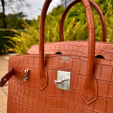 Interior view of understated premium bag
