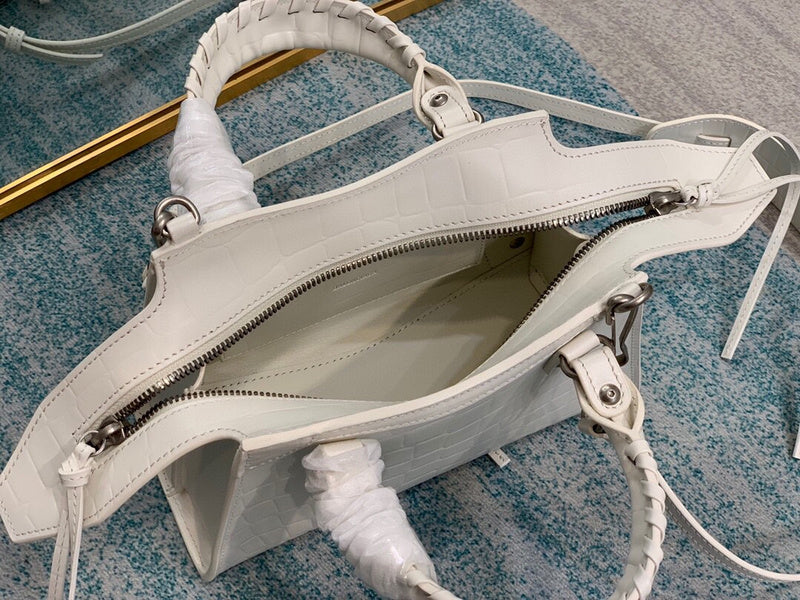 Understated Premium PU Leather Handbag - Statement Silhouette | Women's Premium Handbag #665 - product detail shot (image 10) of designer-inspired handbag