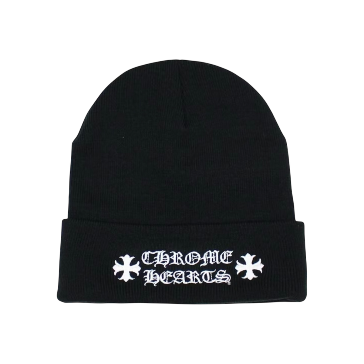 Chrome Hearts Logo Beanie Black