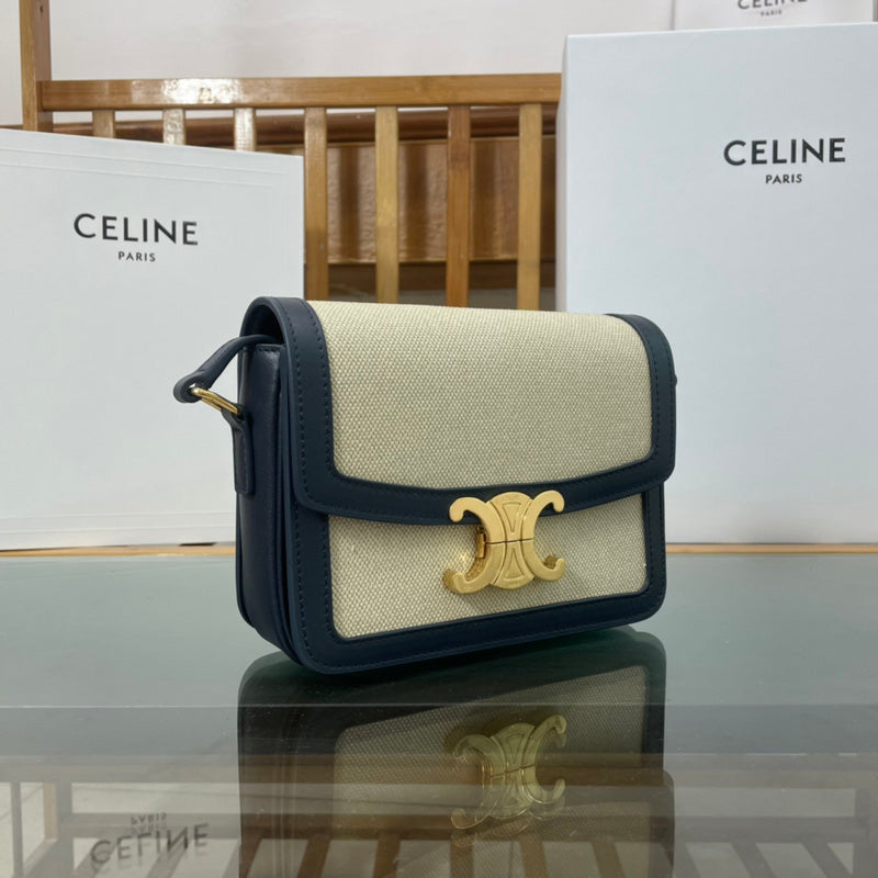 Top view of chic modern women's handbag – women's luxury accessory