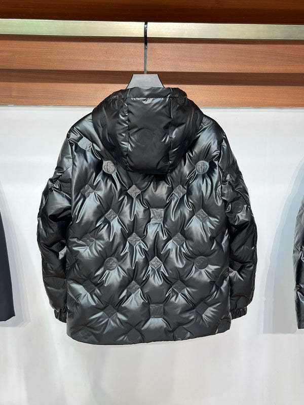 Full styled look of Louis Vuitton luxury clothing with everyday silhouette