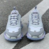 Balenciaga shoes Style 409 - close-up of statement logo accent