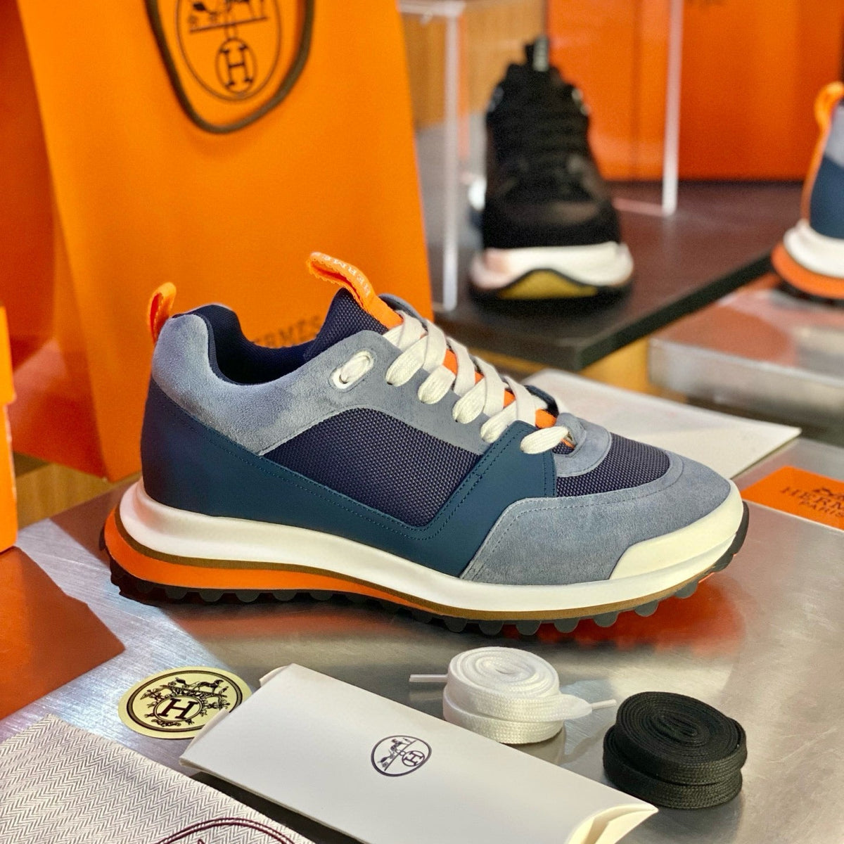 Shoes? Herm Leader Sneakers Premium Designer Casual Shoes