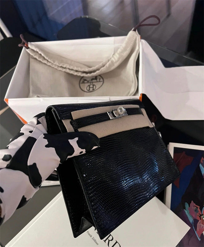 Close-up detail of clean-lined bag design