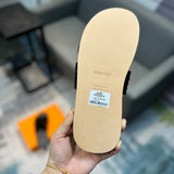 Hermès Tan High-Top Sneakers - Detail Shot of Craftsmanship