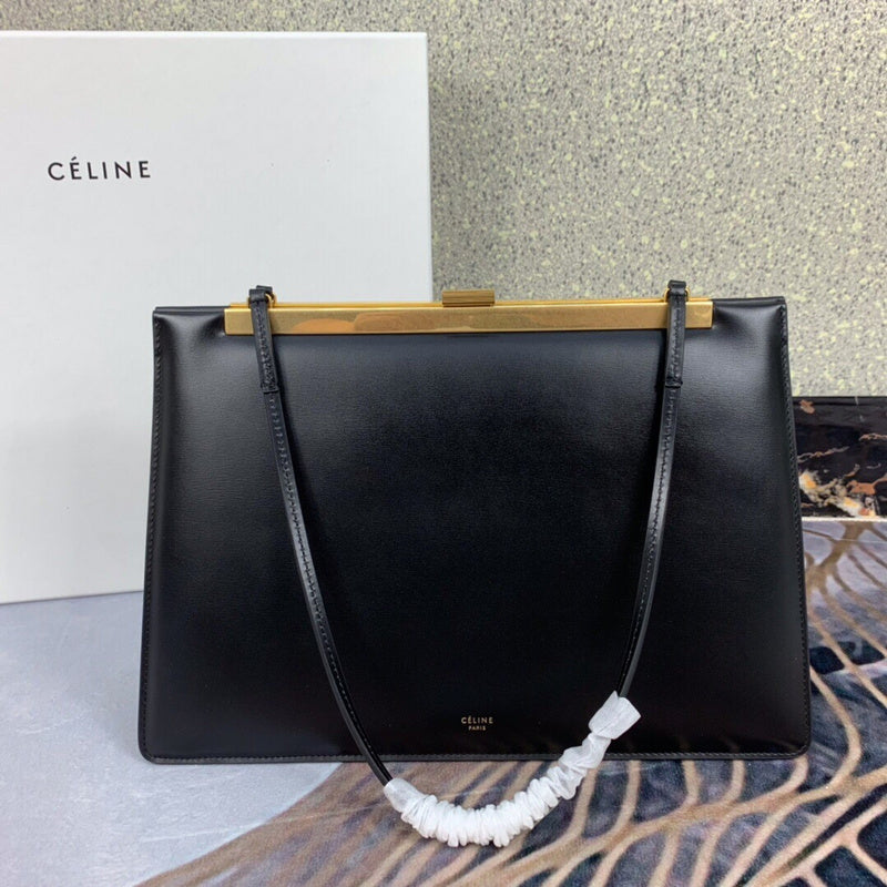 Close-up detail of sleek elevated women's handbag – women's statement bag