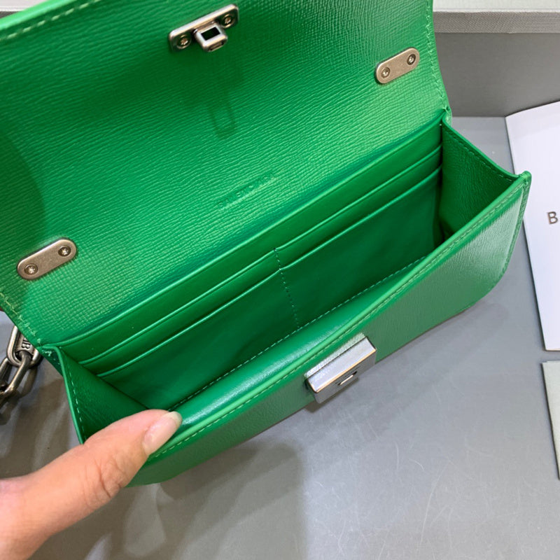 Understated Faux Leather Handbag - Signature Hardware Accents | Women's Designer-Inspired Purse #421 - alternate angle view (image 8) of designer-inspired handbag