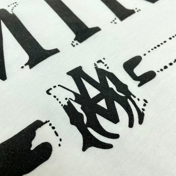 Amiri t-shirt close-up — premium authentic designer style