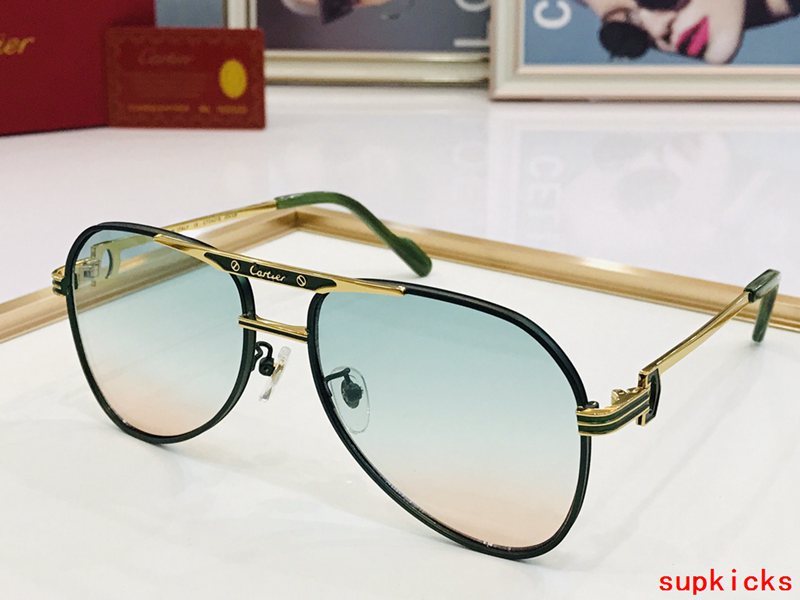 Full view of Cartier unisex sunglasses