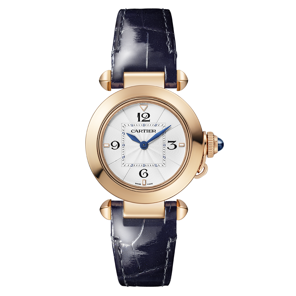 Lifestyle view of Cartier unisex rose gold watch