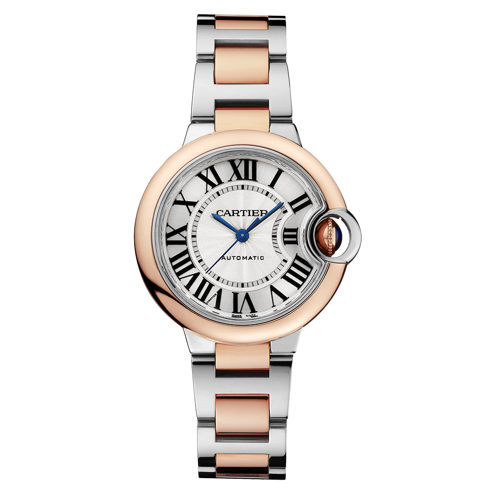 Lifestyle view of Cartier unisex rose gold watch