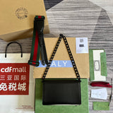 Front view of modern structured women's handbag – women's designer-style accessory