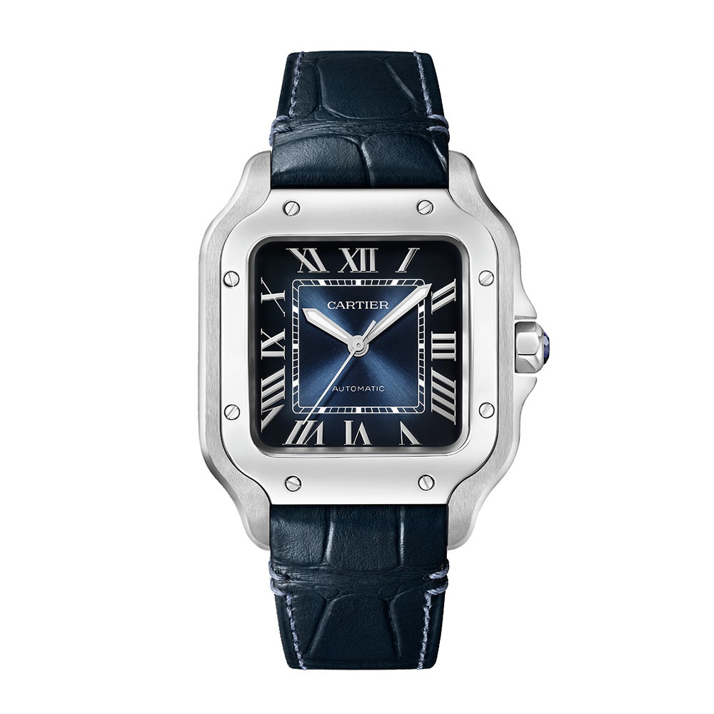 Side view of Cartier unisex watch