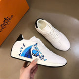 Hermès Nude Low-Top Sneakers - Side Profile View