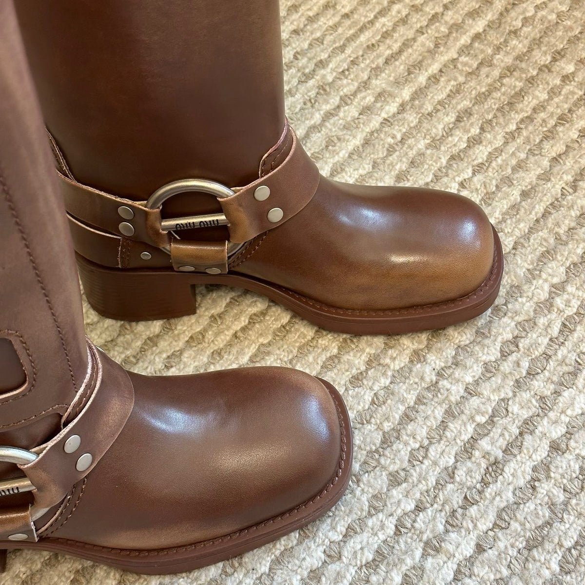 Shoes? Miu M Boots Luxury Lifestyle Designer Footwear