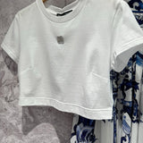 Dolce & Gabbana Crop Top detail shot – designer craftsmanship and quality