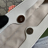 Close-up detail of polished chic women's handbag – women's designer-style accessory