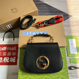 Side profile of chic premium women's handbag – women's statement bag
