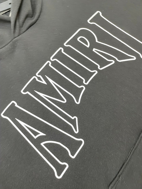 Amiri designer hoodie full view