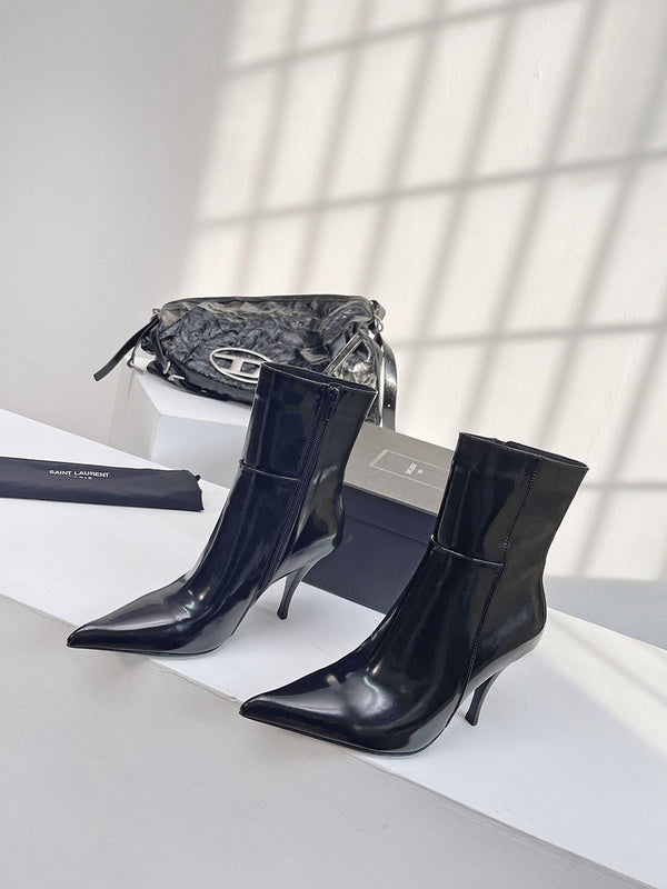 Saint Laurent luxury shoes close-up — premium authentic designer style