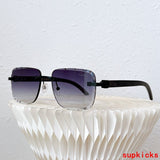 Side view of Cartier unisex sunglasses