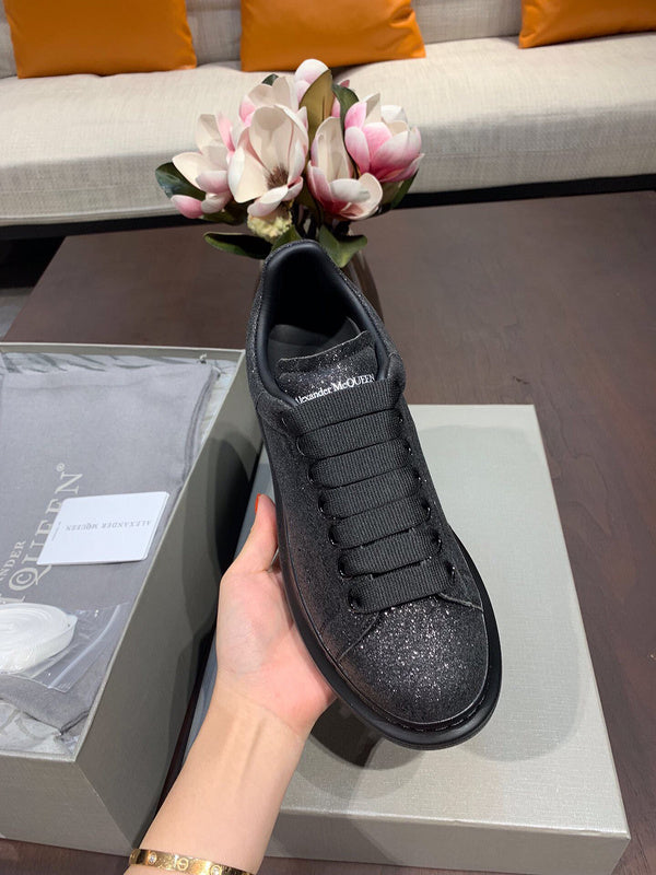 Alexander McQueen stone beige luxury sneakers view 7 premium leather build