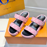 Louis Vuitton shoes Style 370 - top view showing design