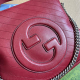 Back view of sleek statement women's handbag – women's luxury handbag