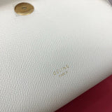 Front view of statement structured women's handbag – women's luxury accessory