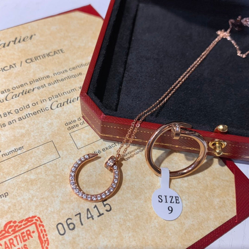 Full view of Cartier unisex jewelry piece