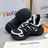 Louis Vuitton Nude Ankle Boots - Back View