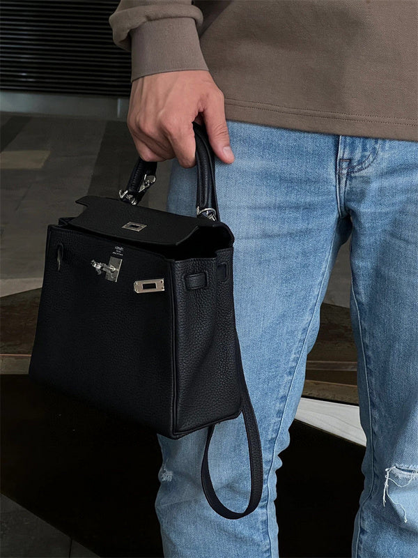  top-handle bag interior and compartment view 9