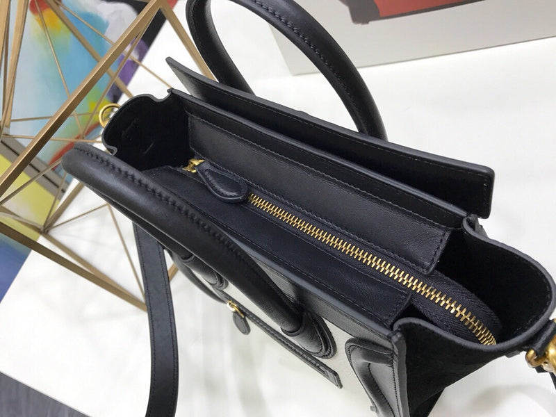 Top view of chic modern women's handbag – women's luxury handbag