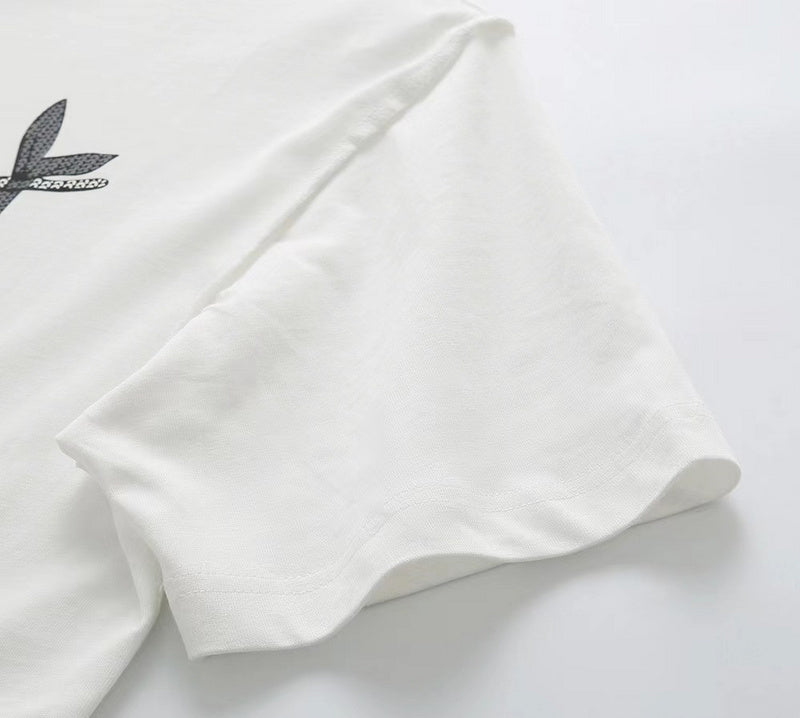 Back view of Louis Vuitton cotton t-shirt with monogram-inspired silhouette