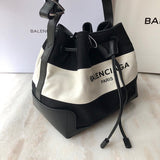 Chic Faux Leather Handbag - Smooth Faux-Leather Exterior | Women's Premium Handbag #836 - back view (image 4) of designer-inspired handbag