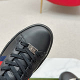 Gucci sneakers detailed view showing premium designer craftsmanship
