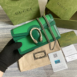 Front view of classic sleek women's handbag – women's statement bag