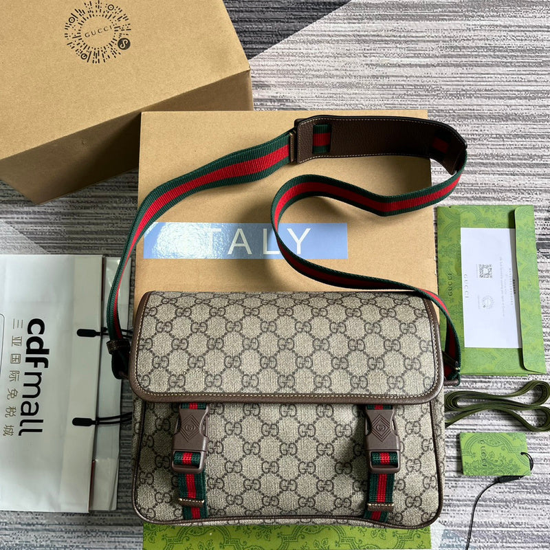 Side profile of structured signature women's handbag – women's premium purse