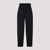 Bottega Veneta premium pants detail and craftsmanship close-up