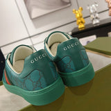 Gucci bold contrast luxury sneakers view 4 minimalist modern build