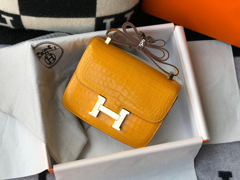 Interior view of polished premium bag