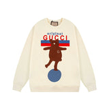 Front view of Gucci luxury clothing with everyday silhouette