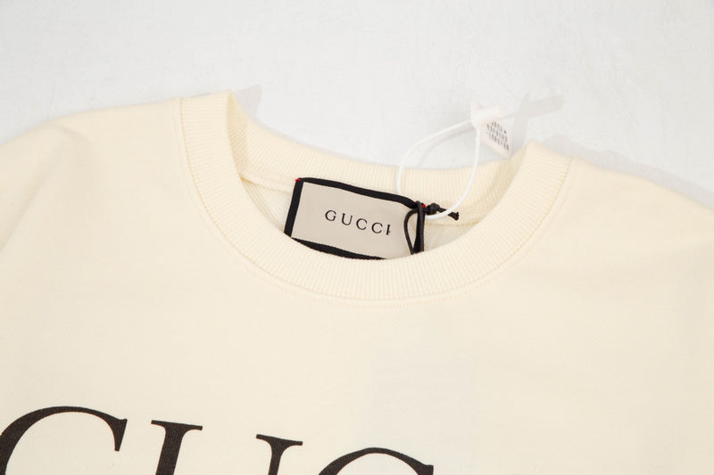 Close-up detail shot of Gucci luxury clothing with everyday silhouette