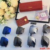 Side view of Cartier unisex sunglasses
