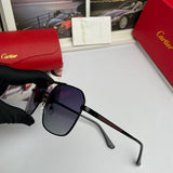 Side view of Cartier unisex sunglasses