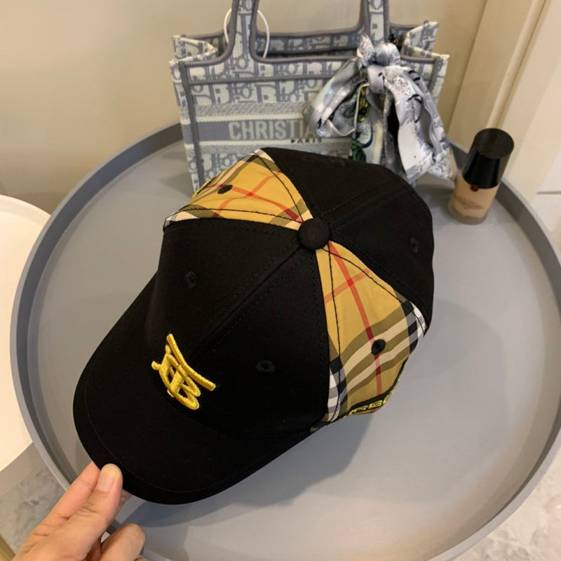 Front view of Burberry unisex cap