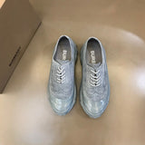 Refined Faux Leather Shoes - Statement Everyday Style | Women's Designer-Inspired Footwear #1194 - side angle view (image 2) of designer-inspired shoes