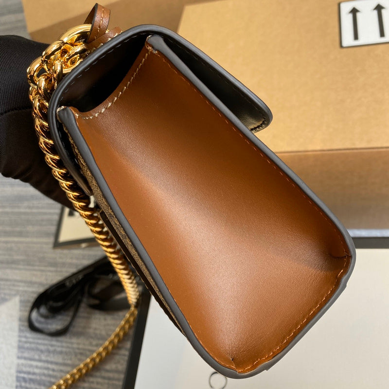 Top view of chic structured women's handbag – women's luxury accessory