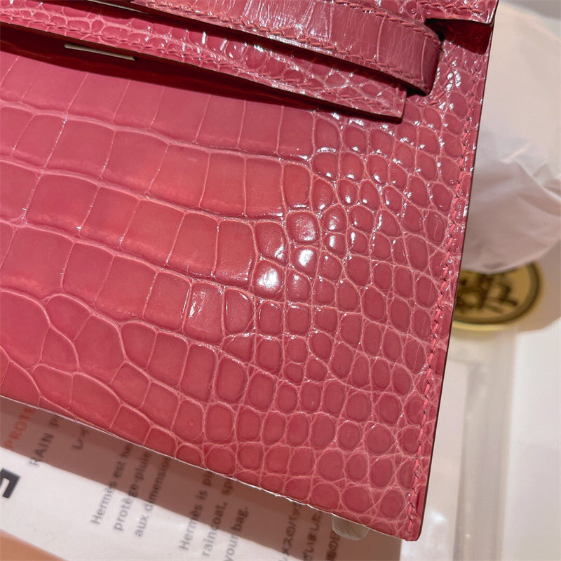 Close-up detail of minimalist bag design