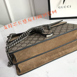 Styled lifestyle shot of signature classic women's handbag – women's statement bag